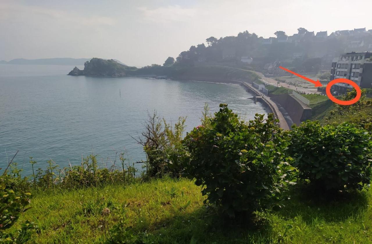 Appartement Vue Mer, Rdc, Plage De Trestrignel เปโรส กีเรค ภายนอก รูปภาพ