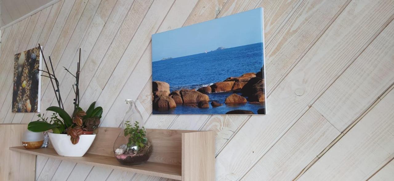Appartement Vue Mer, Rdc, Plage De Trestrignel เปโรส กีเรค ภายนอก รูปภาพ